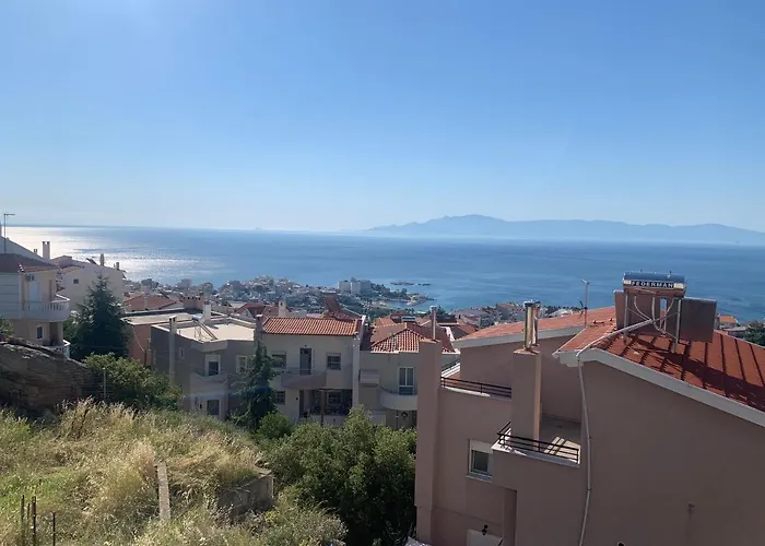 Breathtaking Sea View アパート カヴァラ